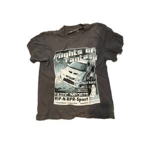 Ripnrepair Flights of Fantasy Black T-Shirt Mens Small